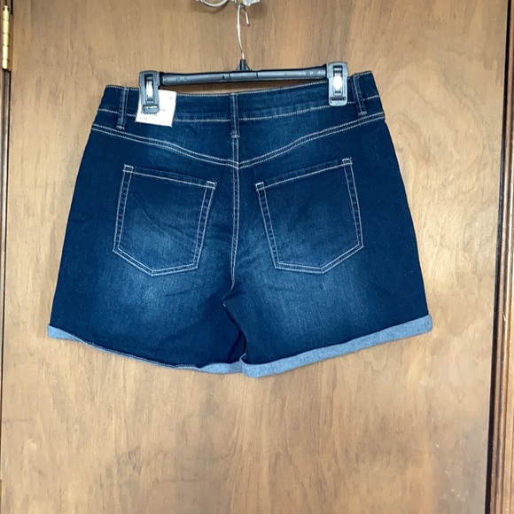 Relist6/27❌high rise cuffed jean short stretch perfect tummy control - Picture 11 of 13